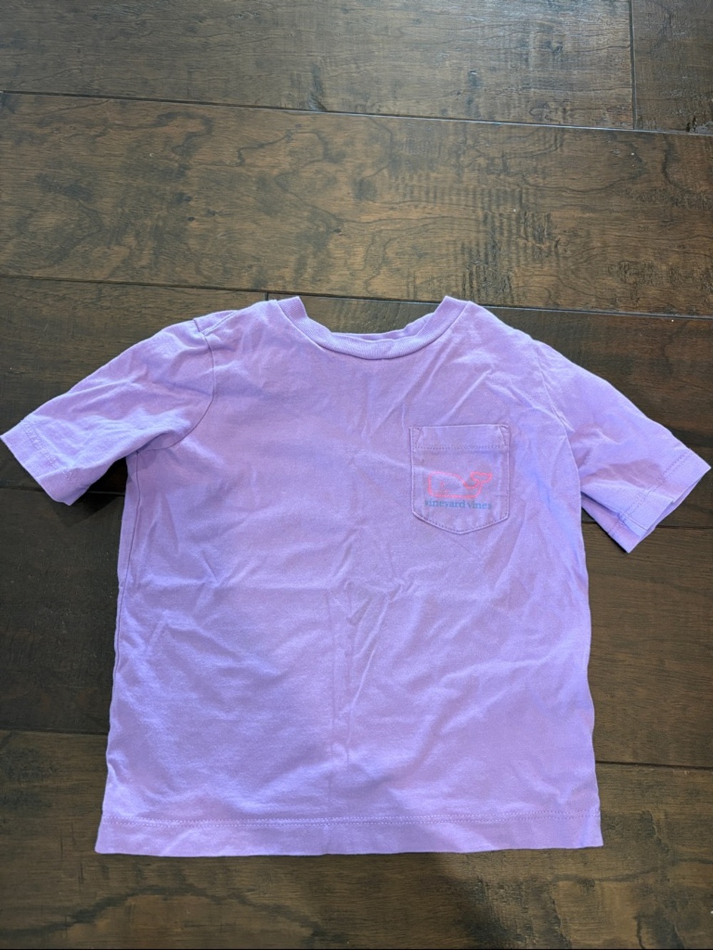 Vineyard Vines Lavender Short Sleeve Pocket Tee